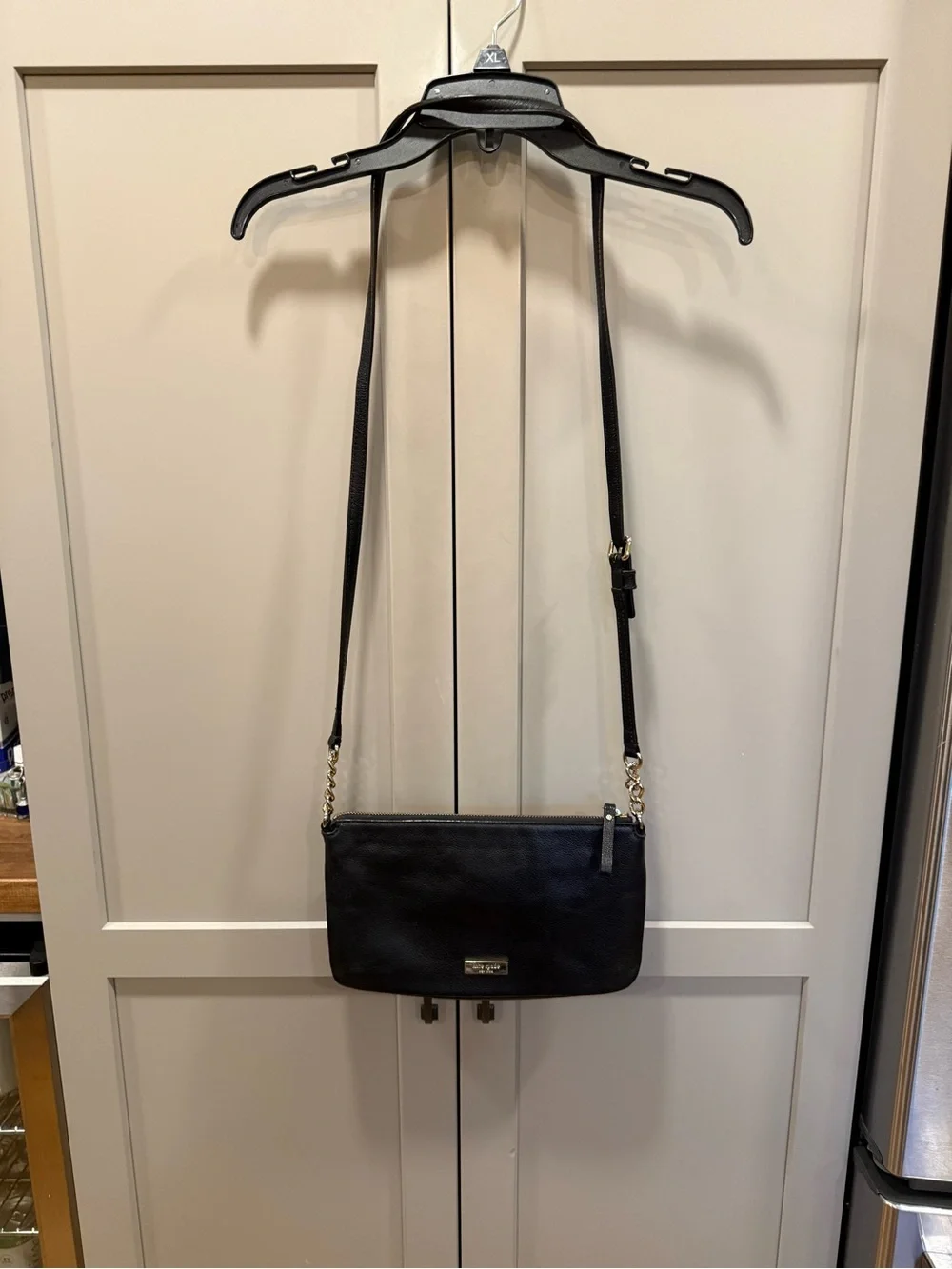 kate spade Villabella Avenue Celina Black Leather Crossbody